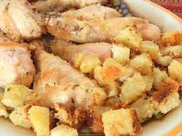 Куриные голени в панировке с картофелем - «Второе блюдо»