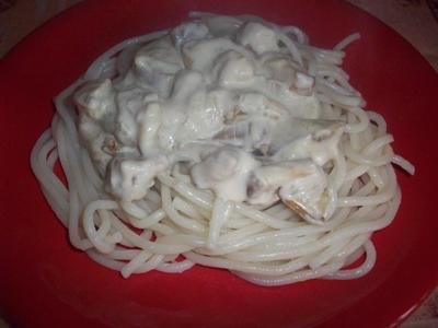 Спагетти со сливочным соусом - «Второе блюдо»