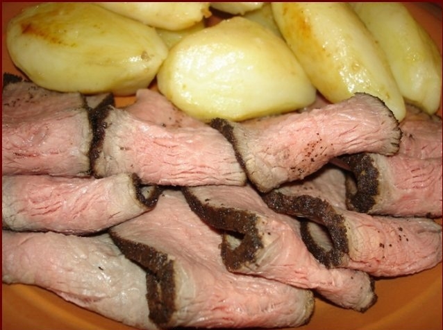 Мясо запеченное и маринованное по домашнему - «Блюда из мяса»