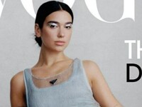 Дуа Липа в прозрачном платье от Prada снялась для Vogue - «Я как Звезда»